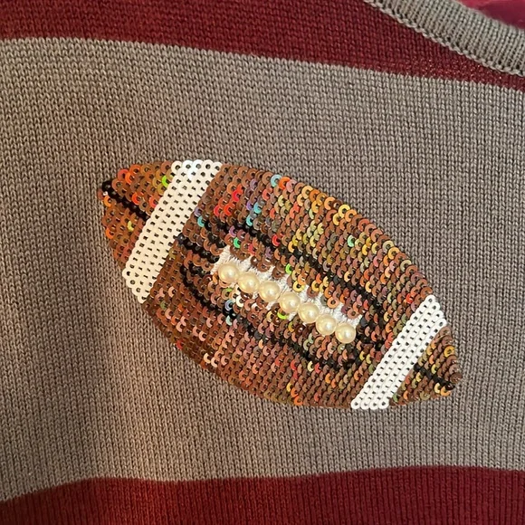 NWOT Queen of Sparkles Football Checkered Dress - Picture 4 of 12